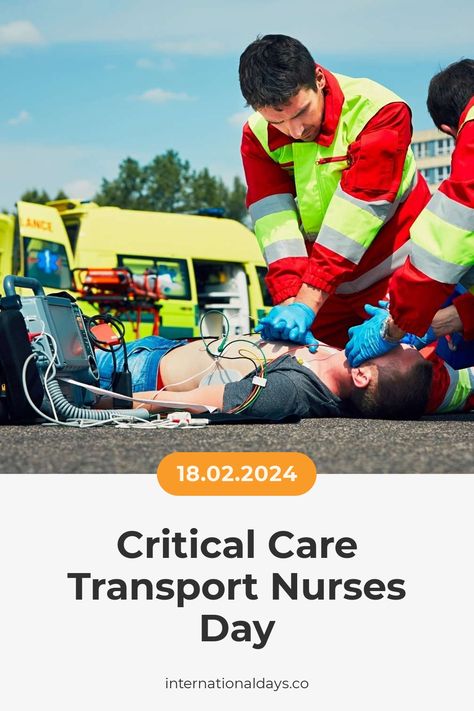 Transport nurses deserve recognition for their hard work and dedication, providing critical medical care to patients in emergent situations. Nurses Day, Critical Care, International Day, Hard Work And Dedication, Medical Care, Nursing, Medical, The Incredibles, Health