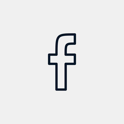 Facebook Logo, Facebook Icons, Black App, Minimalist Icons, Apple Icon, App Pictures, Iphone App Layout, Iphone Photo App, Iphone Wallpaper App