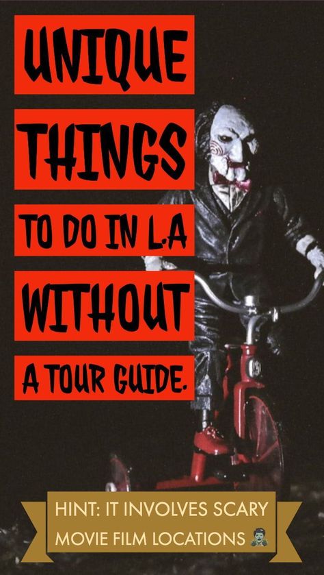 Do something different on your trip to Los Angeles! Here's a few horror movies filmed in LA and their locations you can find without a tour guide. Halloween In Los Angeles, Los Angeles Photography Locations, Los Angeles Bucket List, Los Angeles California Photography, Los Angeles Itinerary, Trip To Los Angeles, Los Angeles Attractions, Hollywood Birthday, House On Haunted Hill