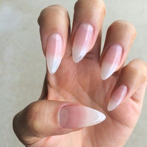 Almond Nails French, Long Nail Art, Long Nail, Almond Acrylic Nails, Nails French, Glam Nails, Nails Long, Neutral Nails, Dream Nails