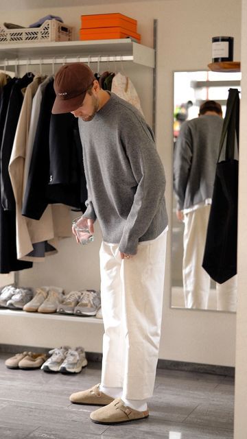 Scandi Mens Fashion, Scandi Fashion Men, Mens Outfit Inspo Summer, Mens 2024 Fashion, Scandinavian Style Men, Scandinavian Mens Fashion, Classy Outfits For Men, White Pants Outfit Men, Mens Minimalist Wardrobe