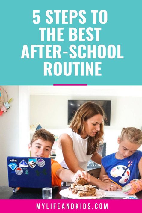 Getting home from school can be hard! After several years of trial and error, we finally have an after-school routine that works. It's simple yet effective. And while it's not the perfect time that I always envisioned, it's pretty darn good. #backtoschool #routine #kids After School Routines, After Workout Food, After School Routine, School Routine, School Break, Trial And Error, Quick Reads, After School Snacks, Bettering Myself