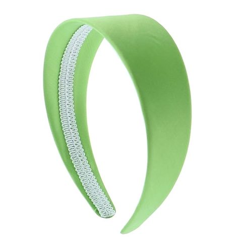 Amazon.com: Motique Accessories Bright Green 2 Inch Wide Satin Hard Headband with No Teeth : Clothing, Shoes & Jewelry Hair Accessories Green, No Teeth, Retro Headband, Trio Halloween Costumes, Hair Towel Wrap, Green Headband, Daphne Blake, Headband Outfit, Hard Headbands