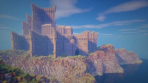 Dragonstone Game of Thrones Minecraft Dragonstone Minecraft, Game Of Thrones Minecraft, Citadel Game Of Thrones, Throne Minecraft, Minecraft Throne Room, Minecraft Throne, Dragonstone Castle, Game Of Thrones Castles, Ark Survival Evolved Bases