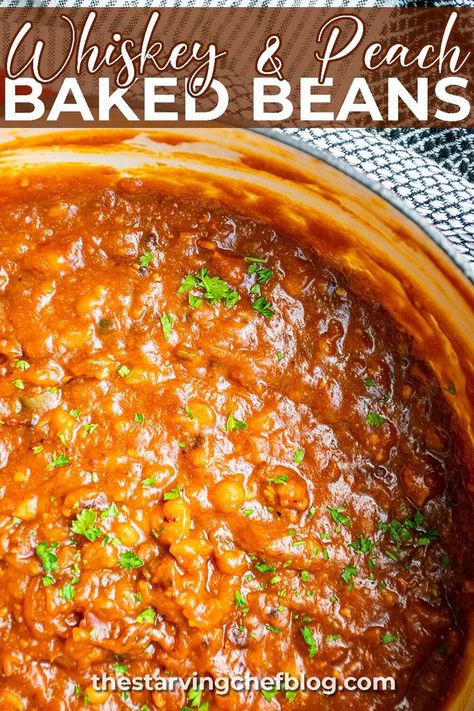 Baked Beans Crock Pot, Baked Beans Recipe, Chorizo Recipes, Fantasy Food, Iron Recipes, Baked Bean Recipes, Baking With Honey, Cast Iron Recipes, Beans Recipe