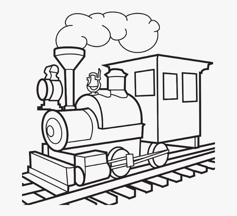 Kids Sketch, Train Clipart, Train Coloring Pages, Train Drawing, Polar Express Train, Train Theme, Preschool Coloring Pages, Drawing Clipart, Online Coloring Pages