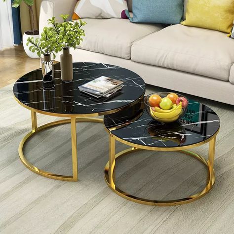 Marble Living Room Table, Marble Coffee Table Living Room, Centre Table Design, Centre Table Living Room, Round Coffee Table Living Room, Trendy Coffee Table, Round Center Table, Royal Bedroom, Center Table Living Room