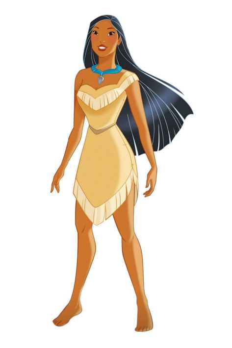 Pocahontas Character, Pocahontas Dress, Pocahontas And John Smith, Disney Princess Pocahontas, Pocahontas Disney, Princess Pocahontas, Disney Drawing, H2o Mermaids, Disney Pocahontas