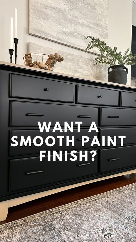 Watch along to see how you can turn your outdated nightstands into a gorgeous faux wood modern set 😍 ✨All my products I used for this… | Instagram Black Painted Furniture, Refinishing Furniture Diy, Painting Wood Furniture, Diy Sofa Table, Corner Tv, Diy Patio Furniture Cheap, Big Kitchen, Diy Furniture Renovation, Furniture Rehab