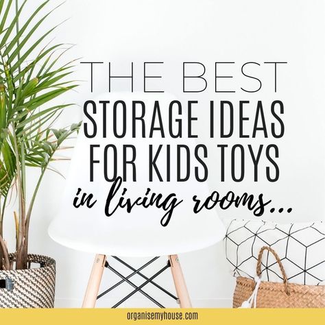 Storage ideas for toys in living rooms - when that room should be for adults AND children, and has to be multi functional. Make it a space that kids can play in during the day and adults can relax at night Kids Toys In Living Room, Toys In Living Room, Storage Ideas For Toys, Toys Living Room, Iphone Spring Wallpaper, Rwby Wallpaper, Hangout Room, Storage Bedroom, Room Hacks