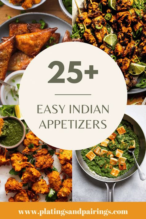 Indian Inspired Appetizers, Vegetarian Indian Charcuterie Board, Indian Starters Appetizers, Appetizers For Party Vegetarian, Indian Appetizers For Party, Indian Finger Food, Indian Veg Starters, Indian Starter Recipes, Indian Starters