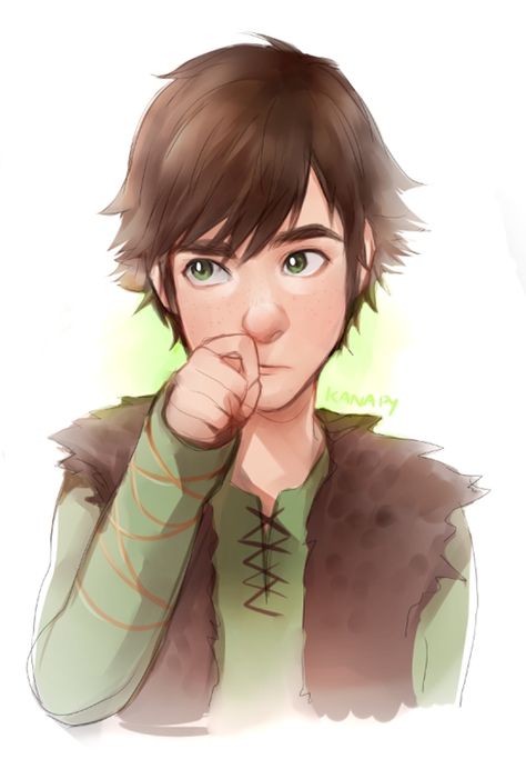 Hiccup ~ kanapy-art on deviantart This is so cute!!! Hiccup Haddock Fanart, Hiccup Fanart, Cracking Bones, Hiccup Haddock, Httyd Art, Hiccup And Toothless, Got Dragons, Hiccup And Astrid, Dreamworks Dragons