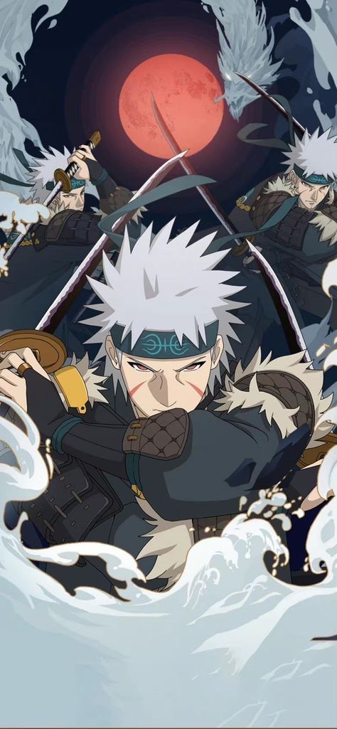 Naruto Mobile, Kuchiki Byakuya, Tobirama Senju, Dragon Wallpaper Iphone, Flat Art, All Anime Characters, Anime Ninja, Naruto Drawings, Naruto Uzumaki Art