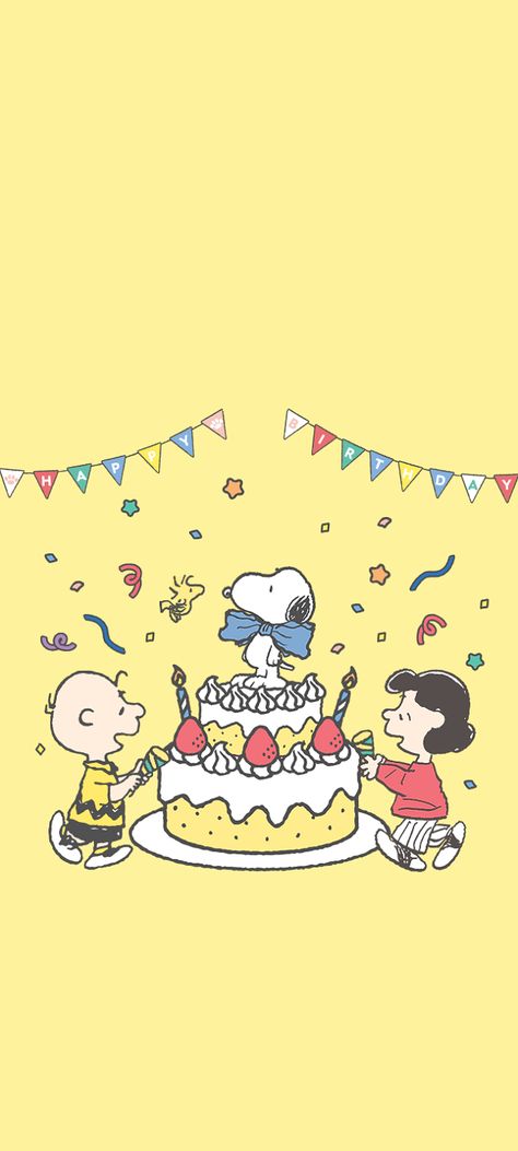 Snoopy And Friends Wallpaper, Snoopy Wallpaper Happy Birthday, Snoopy September Wallpaper, Birthday Screensaver Wallpapers, Peanuts Spring Wallpaper, Snoopy Birthday Wallpaper, Snoopy Happy Birthday Wishes, Birthday Snoopy Wallpaper, Charlie Brown Background