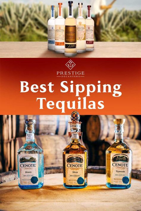 Tequilas are synonymous with Spring Break and Cinco de Mayo. Level up this year and pick a good sipping tequila! When the pandemic first started, bars and restaurants were shuttered. Naturally, liquor houses thought their sales were going to be negatively impacted. Not true! Sales have been booming! It’s been said, “When times are good, people drink. But when times are bad, people drink more.” Tequila manufacturers switched gears and began to invest more in direct-to-consumer sales. Best Sipping Tequila, Best Tequila Brands, Sipping Tequila, Liquor Gifts, Best Tequila, Liquor Glasses, Bad People, Reposado Tequila, Bars And Restaurants