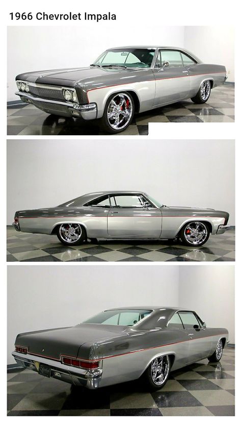 66 Impala, Classic Cars Chevy, Cool Old Cars, Chevy Cars, Gm Car, Drifting Cars, Car Lot, Custom Muscle Cars, Old School Cars