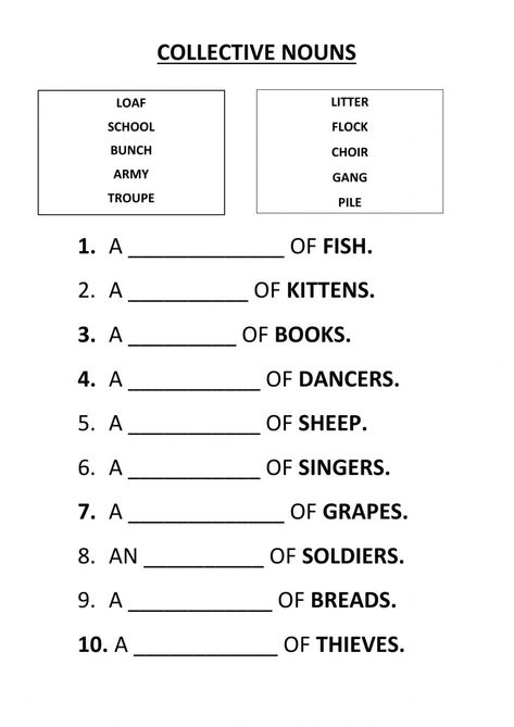 Nouns 2nd Grade Activities, Collective And Compound Nouns Worksheet, Collective Nouns Worksheet For Grade 3, Noun Worksheet Grade 3, Collective Nouns Activities, Collective Nouns Worksheet, Compound Nouns, Speech Worksheets, 2nd Grade Spelling Words