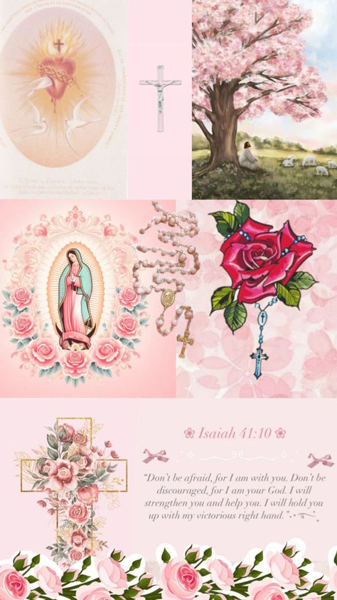 Iphone Wallpaper Purple Flower, Pink Hello Kitty Wallpaper Iphone, Bible Quotes Background, Faith Moves Mountains, Catholic Wallpaper, Virgin Mary Art, Cute Bibles, Mexican Culture Art, Christian Quotes Wallpaper