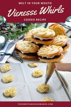 British Baking Show Recipes, Viennese Whirls, The Great British Baking Show, British Bake Off Recipes, Great British Baking Show, British Baking Show, Bake Off Recipes, British Desserts, Summer Baking