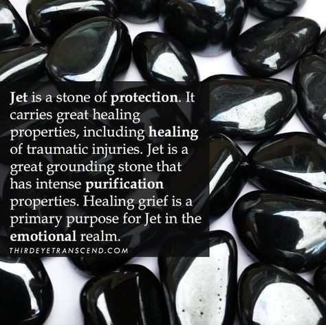 ThirdEyeTranscend on Instagram: “Jet is great #healing stone, specially for healing of traumatic injuries ✨💎 .... .... .... .... .... #thirdeyetranscend #crystaljunkie…” Jet Stone Meaning, Jet Stone, Psychic Protection, Crystal Magic, Crystal Meanings, Healing Stone, Crystal Gems, Crystals Minerals, Stone Rocks