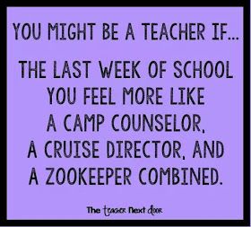 End of school year humor Teacher Humour, Classroom Humor, Teaching Memes, Last Week Of School, Teacher Quotes Funny, Teaching Humor, Teacher Problems, Classroom Quotes, Teaching Quotes