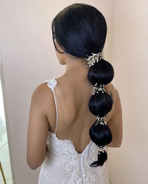 Cute Prom Hairstyles, Cotton Candy Hair, Classy Hairstyles, Candy Hair, Hair Upstyles, Bridal Hair Updo, Glamorous Hair, Long Hair Wedding Styles, Ponytail Styles