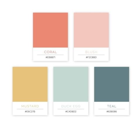 Teal And Coral Dining Room, Bright And Pastel Colour Palette, Colour Palette Mint Green, Bright House Color Palette, Mint Complimentary Colors, Aqua And Terracotta, Small Apartment Color Palette, Color Palette With Mint Green, Mint Blue Color Palette