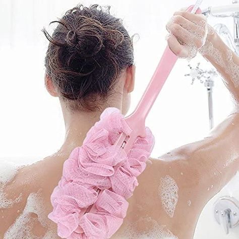 Shower Puff, Body Sponge, Loofah Sponge, Shower Scrubber, Bath Ball, Shower Sponge, Flower Bath, Body Scrubber, Glow Skin