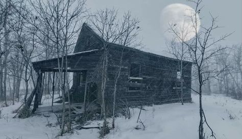 Abandoned Cabin In The Woods, Yellowjackets Aesthetic, High Strangeness, 1920 House, Abigail Hobbs, Changing Aesthetic, Architecture Reference, Henry Jekyll, Stanley Pines