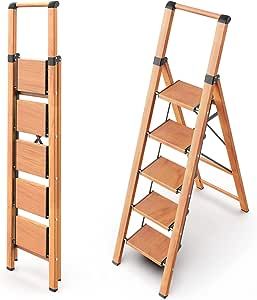 3 Step Ladder, Home Office Library, Aluminium Ladder, Folding Step Stool, Folding Ladder, Office Library, Bedroom Bed Design, Step Ladder, Can Lights