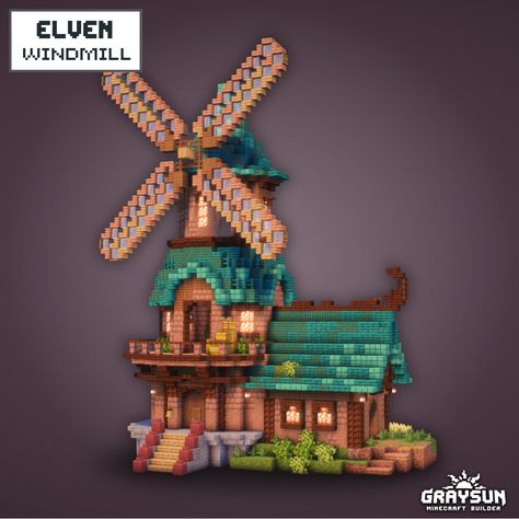 Minecraft Elven houses design for Villages.
Download my maps and assets on Patreon ! Minecraft Wool Farm, Sign Minecraft, Minecraft Elven, Minecraft Bases, Minecraft Brick, Minecraft Library, Elf Village, Fantasy Minecraft, Minecraft Steampunk