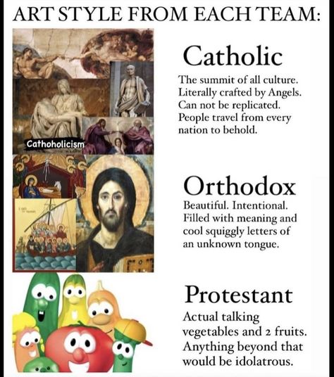 Greek Orthodox Christian, Catholic Humor, Catholic Memes, Literature Humor, Jesus Memes, Heaven's Gate, Bible Humor, Christian Jokes, Christian Artwork