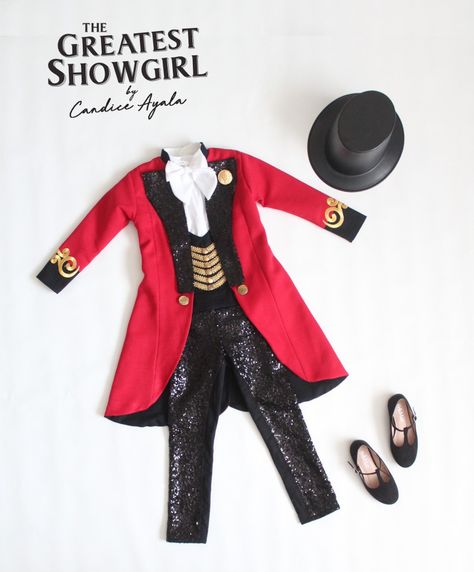 Greatest Showman Costumes Diy, Diy Greatest Showman Costumes, Ringmaster Costume Diy, Diy Ring Master Costume Women, The Greatest Showman Costumes, Greatest Showman Costumes, Diy Circus Costume, Circus Costume Diy, Ringmaster Costume