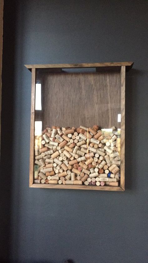 This is a wine cork holder handcrafted out of wood. Finished with a beautiful stain of your choice. Stain shown is walnut. The size shown is 25 1/2" x 19" Wine Shop Interior, Wine Corks Decor, Wine Cork Holder, Wine Cork Projects, Cork Holder, Wine Cork Art, Home Wine Cellars, Furniture Design Sketches, Fridge Decor