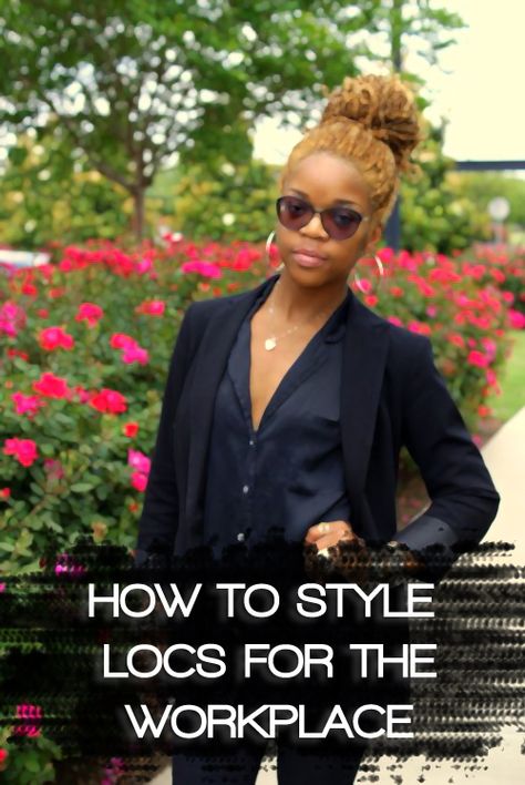 How to Style Locs for the Workplace | The Digital Loctician Hairstyles For Locs, Style Locs, Types Of Hairstyles, Dreadlocks Hairstyles, 4 Hairstyles, Beautiful Locs, Styles Braids, Short Locs Hairstyles, Dreadlock Styles