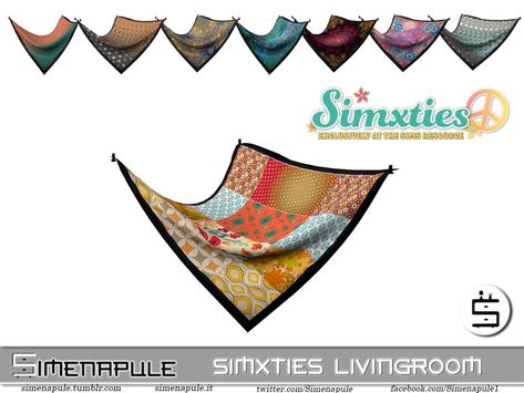 Sims 4 Ceiling Tapestry, Sims 4 Cc Tapestries, Sims 4 Throw Blanket Cc, Sims 4 Tapestry Cc, Ceiling Tapestry, Sims 4 Beds, Hippie Tapestry, Play Sims, Sims 4 Expansions