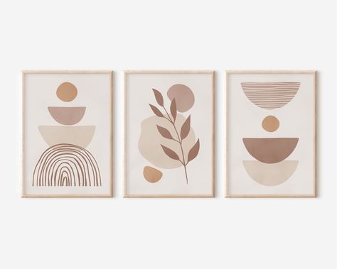 Set of 3 Neutral Tones Modern Style Prints, Beige Abstract Geometric Art Print Set, Scandinavian Aesthetic Art Prints, Printable Art Posters - Etsy Palestine, State of Neutral Room Decor, Abstract Geometric Art Print, Scandinavian Furniture Design, Scandinavian Aesthetic, Dinning Room Design, Beige Art, Abstract Geometric Art, Room Seating, Geometric Art Prints