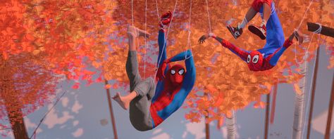 Click to Close Into The Spiderverse Wallpaper, Spiderman Multiverse, Spiderverse Wallpaper, Shameik Moore, Into The Spiderverse, Spider Man Into The Spider Verse, Jake Johnson, Into The Spider Verse, Movie Facts