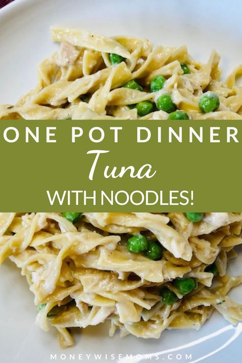 Tuna Dishes Dinners, What Can I Make With Canned Tuna, Things To Make With Canned Tuna, Tuna And Noodles Stovetop, Meals With Canned Tuna, Canned Tuna Dinner Ideas, Tuna Helper Recipe Easy, Tuna Ramen Noodles Recipe, Tuna Tetrazzini Easy