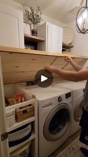 280K views · 18K reactions | Such a smart and beautiful solution to transform the laundry room by @fmh_designs 

#diy #laundry #laundryroom #diyhome | DIY | Home Design | Interior Decor | mydiyhomeideas · Original audio Lavaderos Ideas, Laundry Diy, Home Design Interior, Apt Ideas, Diy Laundry, Bathroom Idea, Laundry Room Makeover, Laundry Rooms, Furniture Restoration