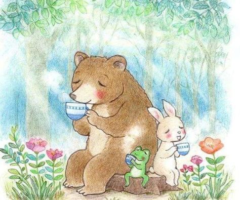 Salmon Rillettes, Fancy Cats, Bunny And Bear, Book Illustration Art, Childrens Illustrations, Cute Characters, Painting For Kids, Whimsical Art, Graphic Artist