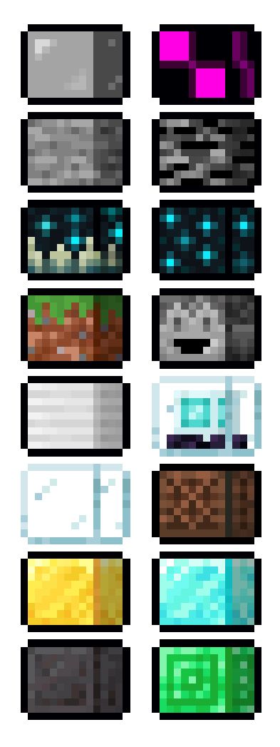 Minecraft mini block pixel art Minecraft Block Pixel Art, Block Pixel Art, Joji Wallpapers Aesthetic, 16x16 Pixel Art, Minecraft Pack, Minecraft Website, Minecraft Earth, Pixel Art Minecraft, Minecraft Building Guide