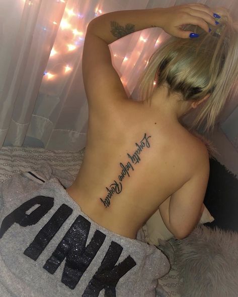 Jessie Murph Tattoo, Baddie Stomach Tattoos, Spoiled Tattoo, 4 Better 4 Worse 4 Life Tattoo, Women Tattoo Back, Buttcheek Tattoo Women, Sa Tattoo Ideas, Hip Tats, Trap Tattoos For Women