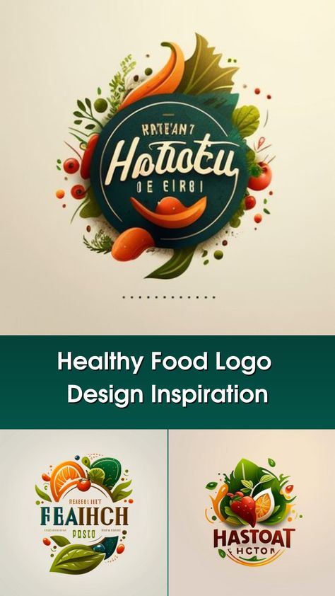 Health Restaurant Design, Grocery Logo Design Ideas, Healthy Restaurant Branding, Healthy Lifestyle Logo Design, Grocery Store Design Logo, Healthy Logo Ideas, Healthy Restaurant Logo, Logo Food Design, Health Food Logo