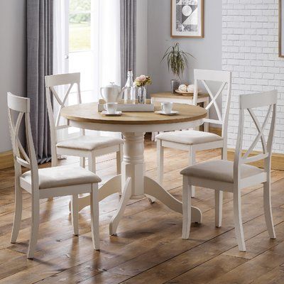 Dining Table Sets | Wayfair.co.uk Gym Restaurant, Classic Living Room Decor, Tiny Dining Rooms, Round Pedestal Table, Flower Road, Round Pedestal Dining, Round Pedestal Dining Table, Round Dining Set, Gray Dining Chairs