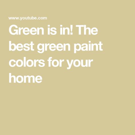 Green is in! The best green paint colors for your home Light Green Paint Colors, Plant Green Color, Dark Green Paint Colors, Best Green Paint Colors, Dark Green Paint, Light Green Paint, Very Dark Green, Green Paint Colors, Garden Path