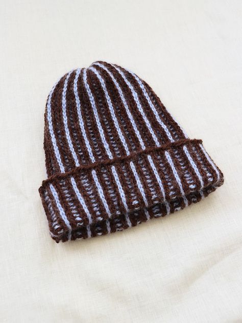 Knit beanie pattern