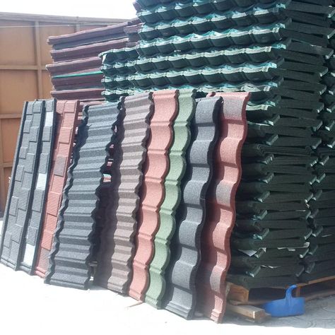 Roofing Sheets: The Cost Of Various Types Of Roofing Sheet In Nigeria - Properties - Nigeria Clay Flooring, Tin Roof House, Aluminum Roofing, Roof Materials, Metal Roof Tiles, Building Construction Materials, Slate Roof Tiles, Types Of Roofing Materials, Clay Roof Tiles