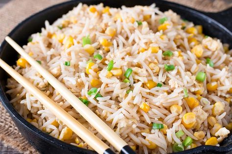 Corn Rice Recipe, Rice And Corn Recipe, Ground Beef Meatloaf, Beef Meatloaf Recipes, 30seconds Food, Cabbage Casserole Recipes, Corn Rice, Beef Meatloaf, Easy Rice