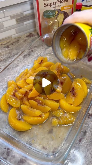 347K views · 12K likes | 💜 Tara “T” Ippolito on Instagram: "🍑 Comment “link” & I’ll send you the recipe for this awesome Peach Cobbler Dump Cake.  . . #peachcobbler  #dumpcake #easydessert" Can Peach Cobbler, Cake Mix Peach Cobbler, Canned Peach Cobbler Recipe, Cobbler Dump Cake, Good Peach Cobbler Recipe, Peach Cobbler Cake, Peach Cake Recipes, Best Peach Cobbler, Peach Cobbler Dump Cake